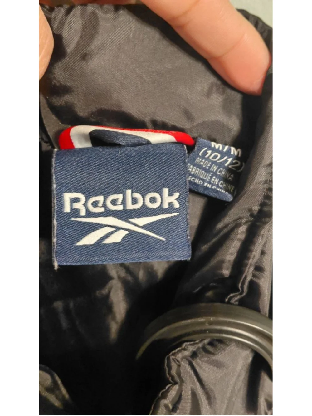 Boys Reebok Gray Puffer Jacket M (10/12)
